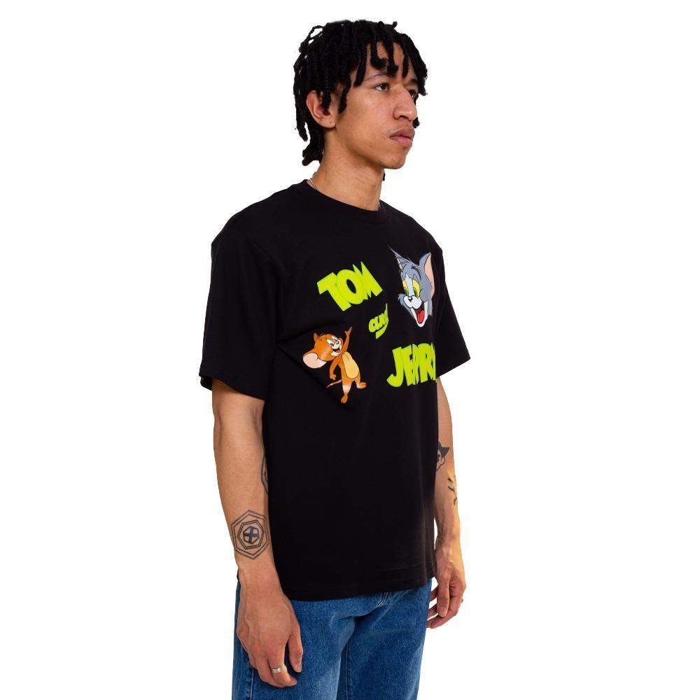 $320 GCDS x Tom & Jerry Short Sleeve Heavyweight Made In Italy Tee Size S NWT - Picture 5 of 8